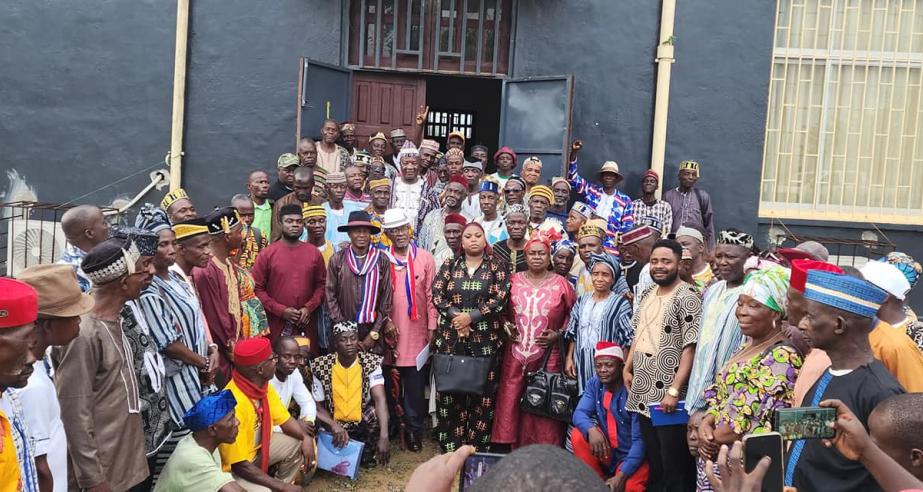 In Pictures: Minister Nyumalin’s Consultations with Nimba County Chiefs, Sanniquellie