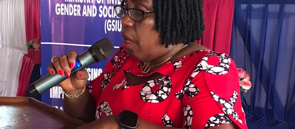 The Ministry of Internal Affairs’ Gender and Social Inclusion Unit (GSIU) Conducts Awareness Workshop